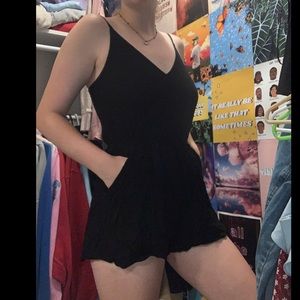 H&M black romper